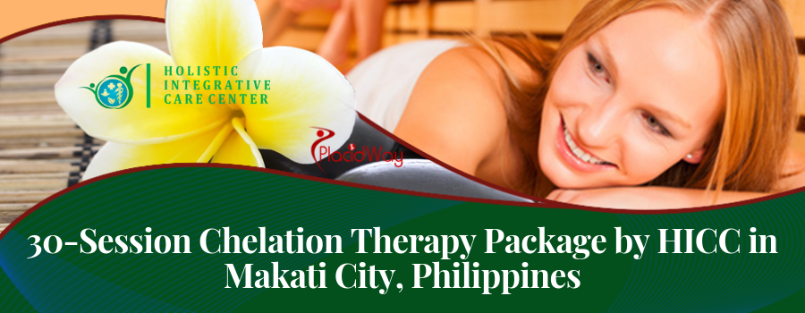 30-Session Chelation Therapy Package by HICC in Makati, Philippines